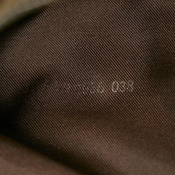 Fendi Zucchino Mamma Bucket One Shoulder Bag Handbag Beige Brown Canvas Leath... - Picture 9 of 11